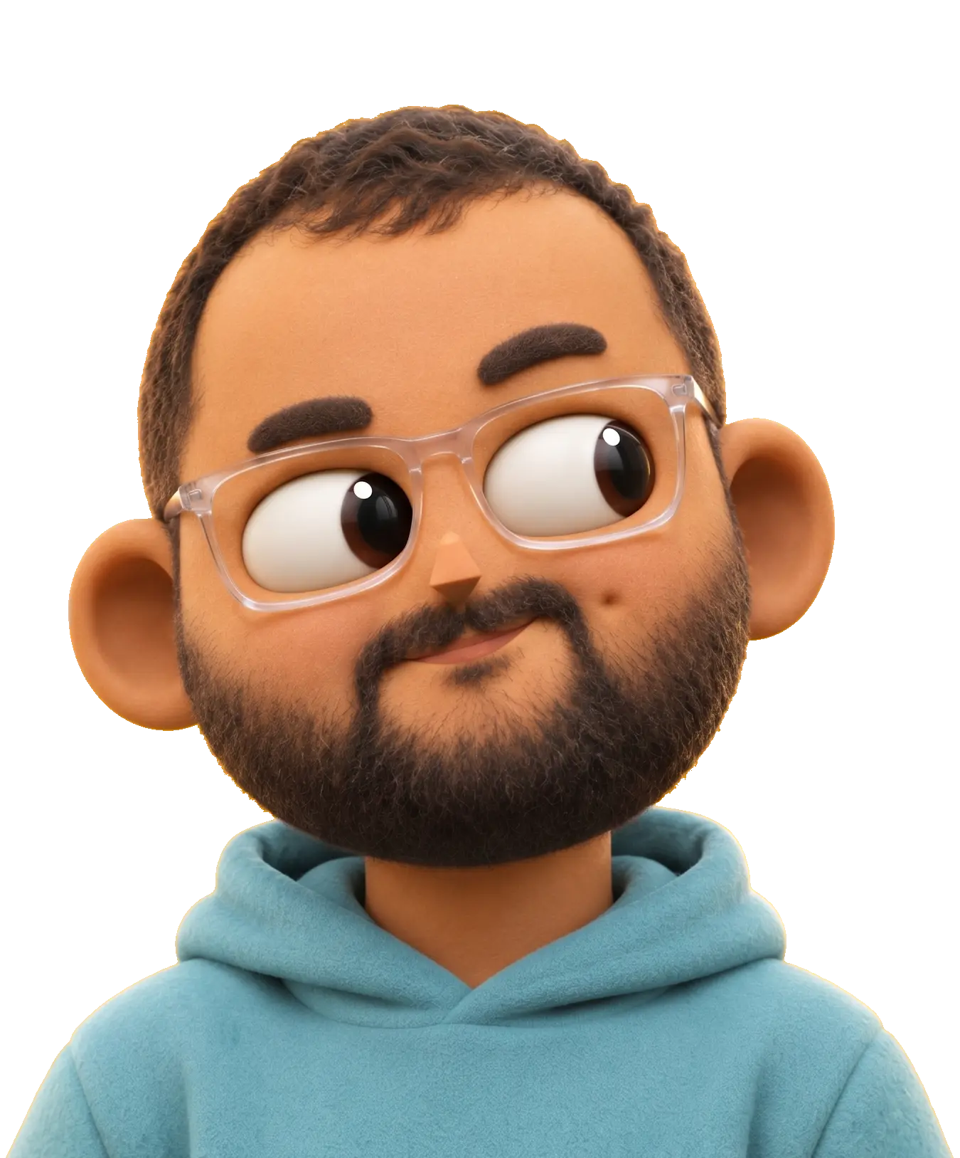 Cartoon portrait of Alireeza
